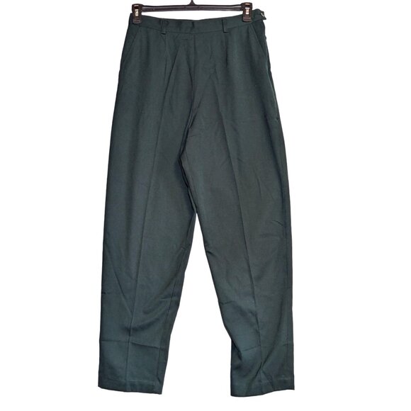 Lizsport Womens Dark Green Pants Size 14 - Stylish & Comfortable with Classic Fi - Picture 1 of 6